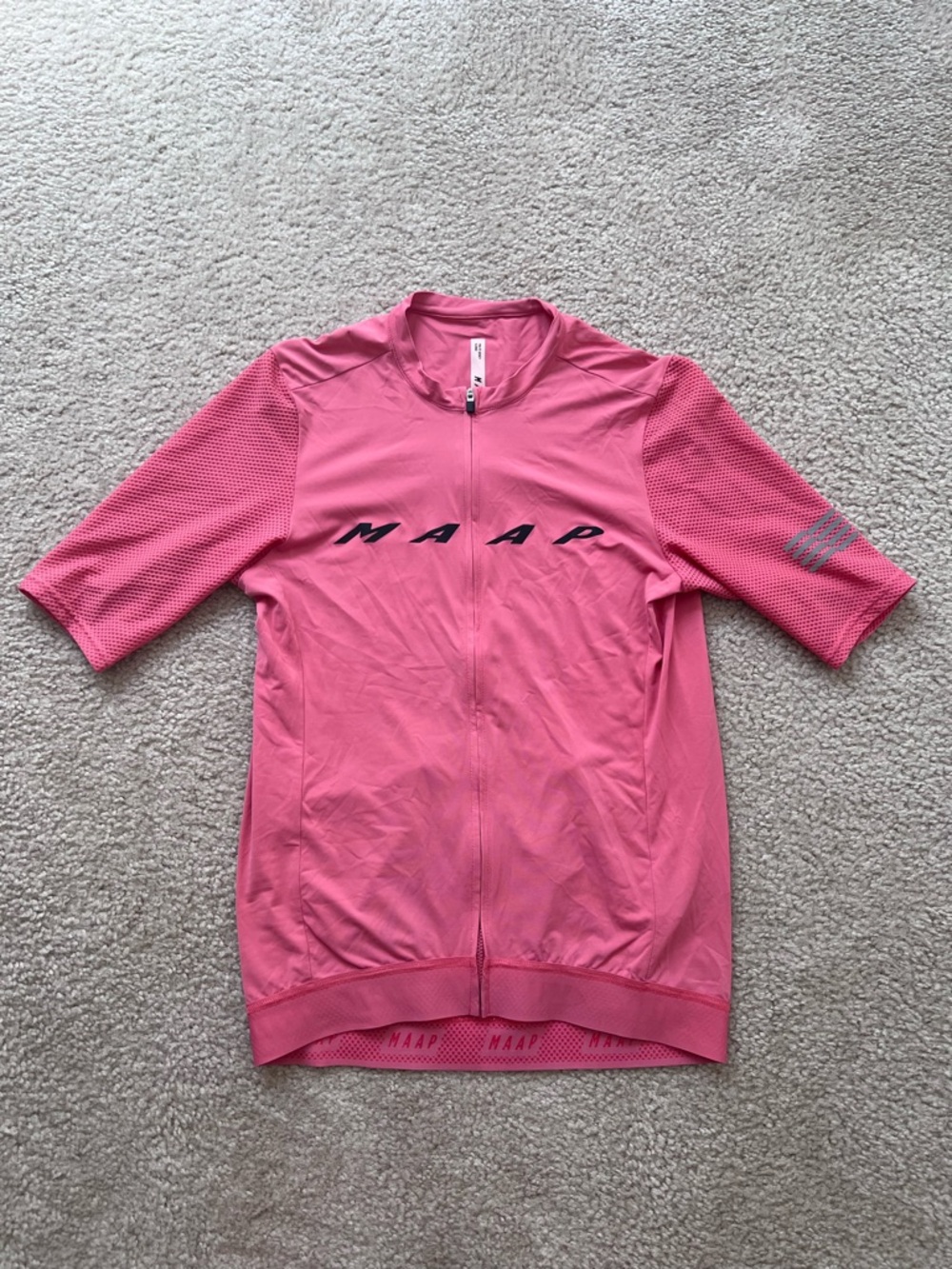 MAAP Men's Pink/Coral Pro Fit Cycling Jersey